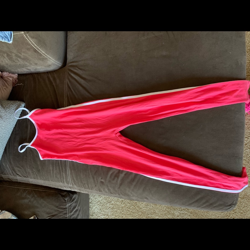 Fashion Nova Pink Jumsuit Sz SMALL